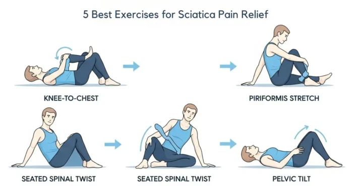 5 Best Exercises for Sciatica Pain Relief
