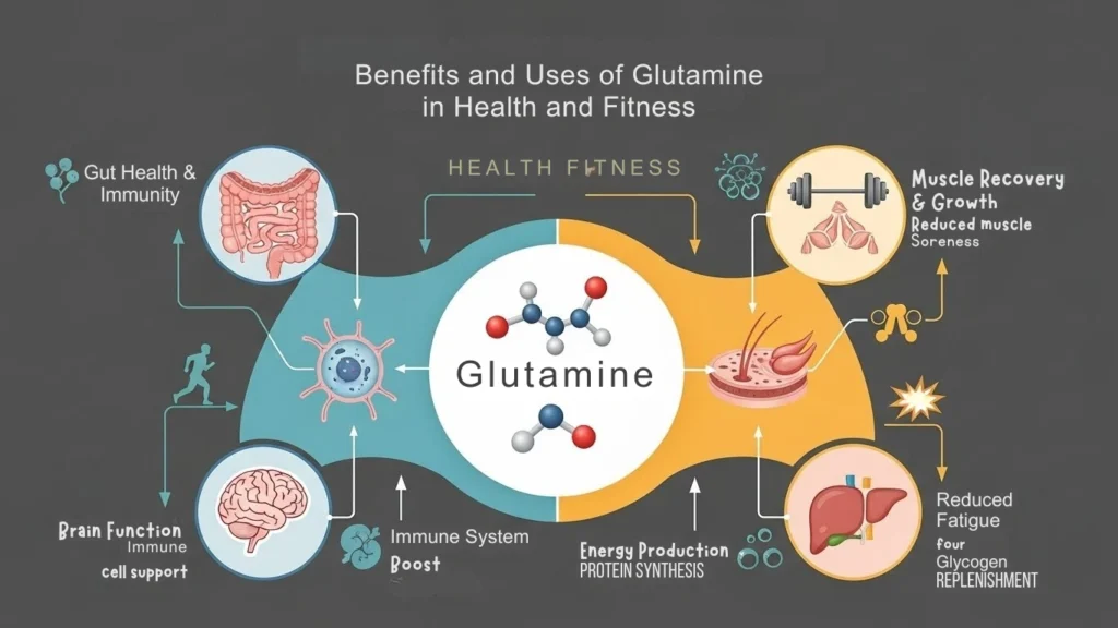 Benefits and Uses of Glutamine in Health and Fitness