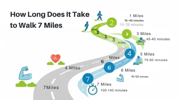 How Long Does It Take to Walk 7 Miles