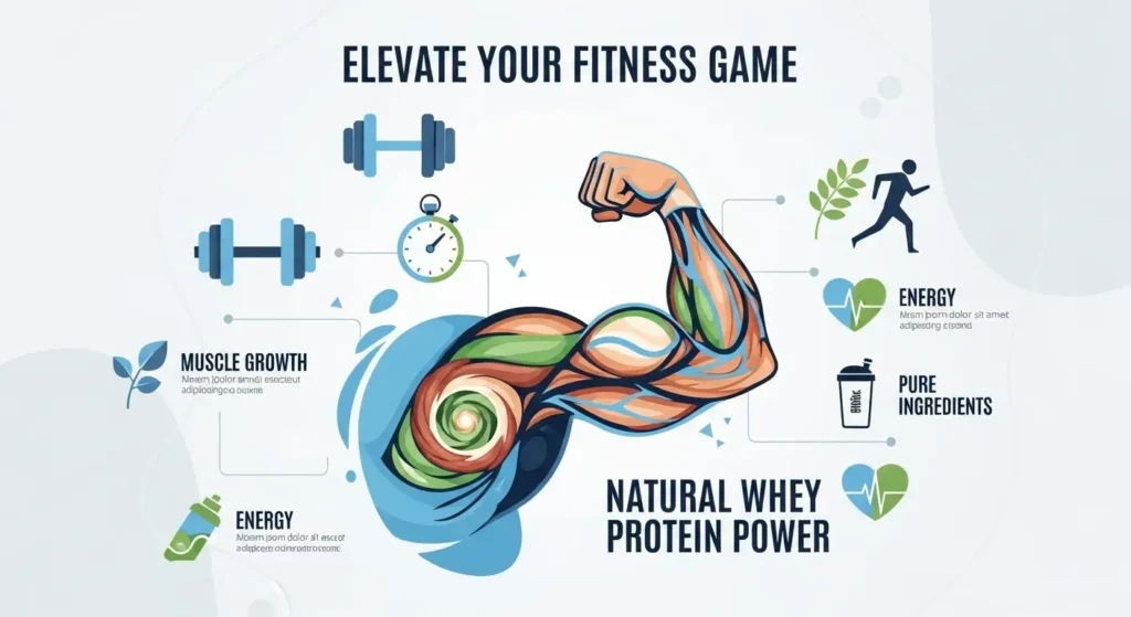 Elevate Your Fitness Game with Natural Whey Protein Power