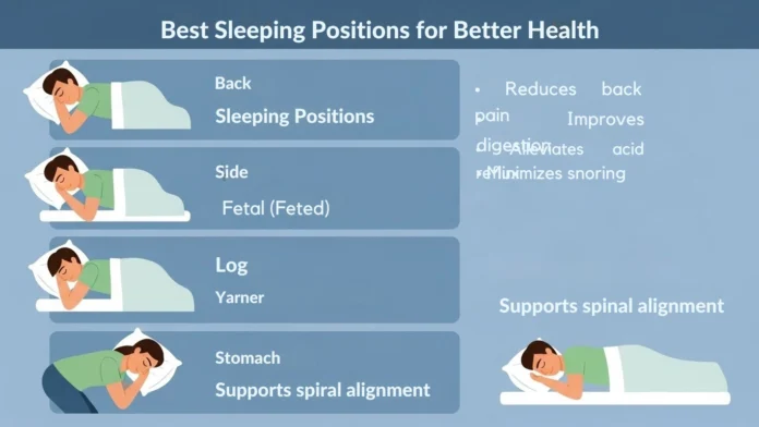 Best Sleeping Positions for Better Health
