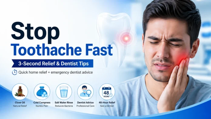 Stop Toothache Fast Relief