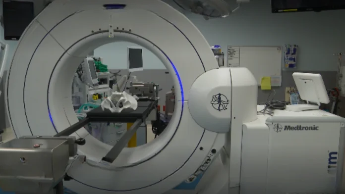 Hospital Diagnostic Imaging Department Illustration