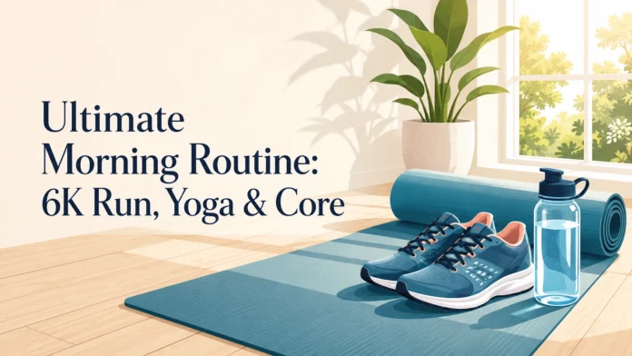 Ultimate Morning Routine: 6K Run, Yoga & Core