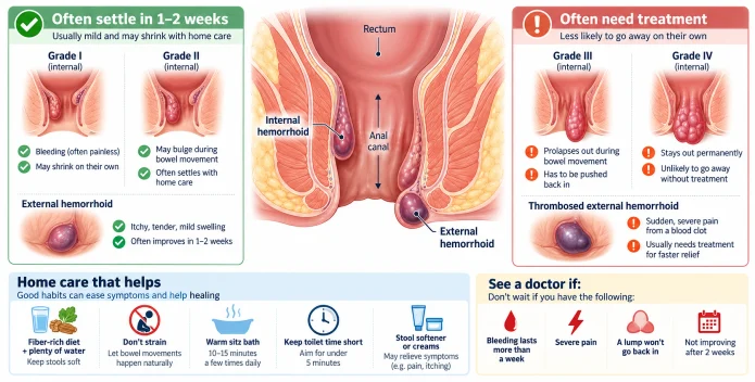 Do Hemorrhoids Go Away On Their Own? When You Need Treatment
