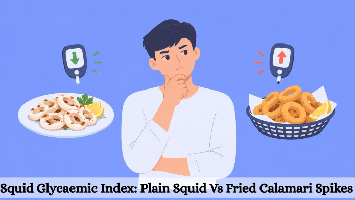 Squid Glycaemic Index: Plain Squid Vs Fried Calamari Spikes